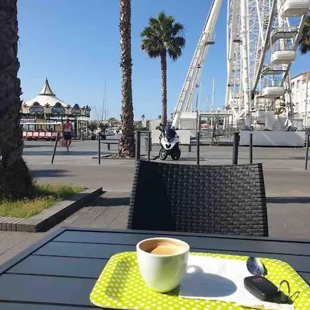 ¶ Duplex, Sur Le Port Avec Climatisation *
